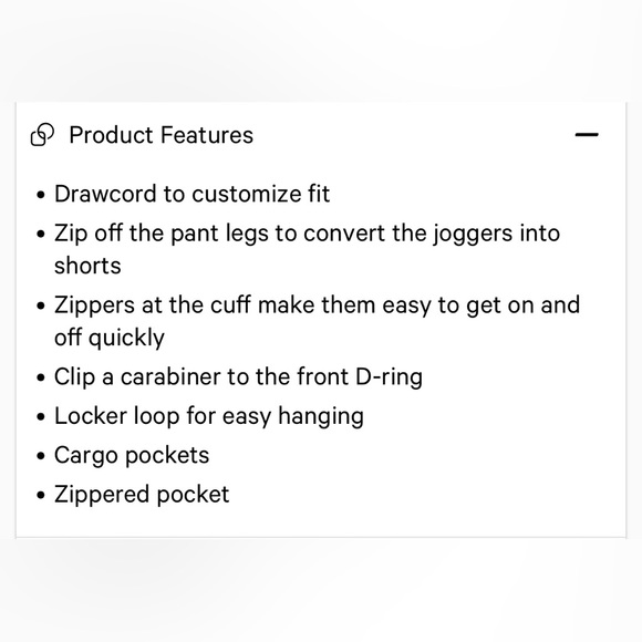 NWT LULULEMON CONVERTIBLE HIGH-RISE HIKING JOGGER FULL LENGTH - Picture 9 of 10